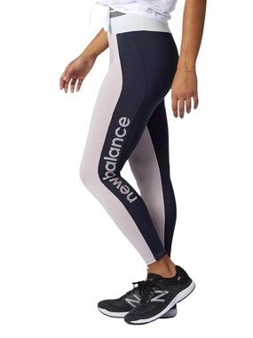 New Balance Achiever Remix High Rise 7/8 Active Tights Leggings Athletic XS/S